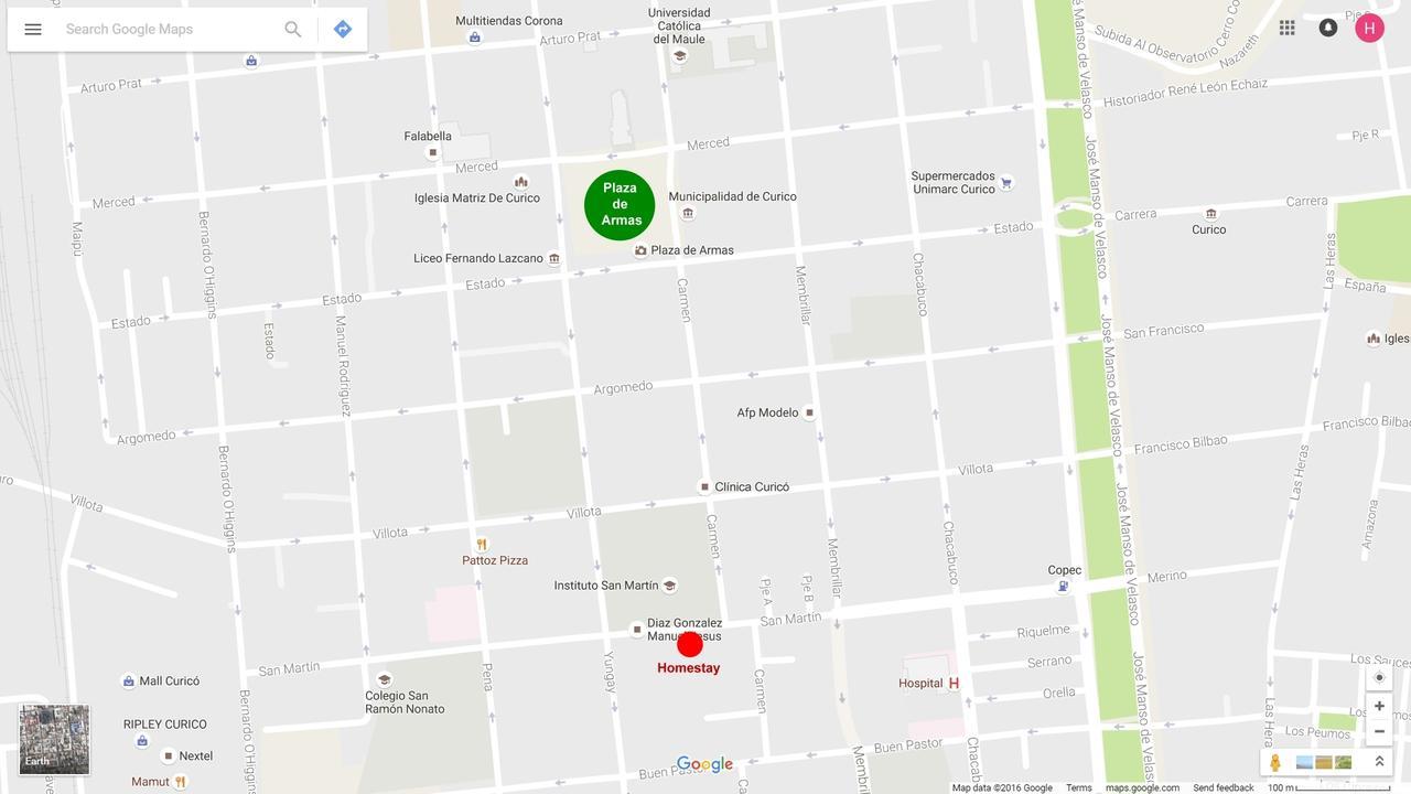 Homestay In Chile B&B Curico Exteriör bild